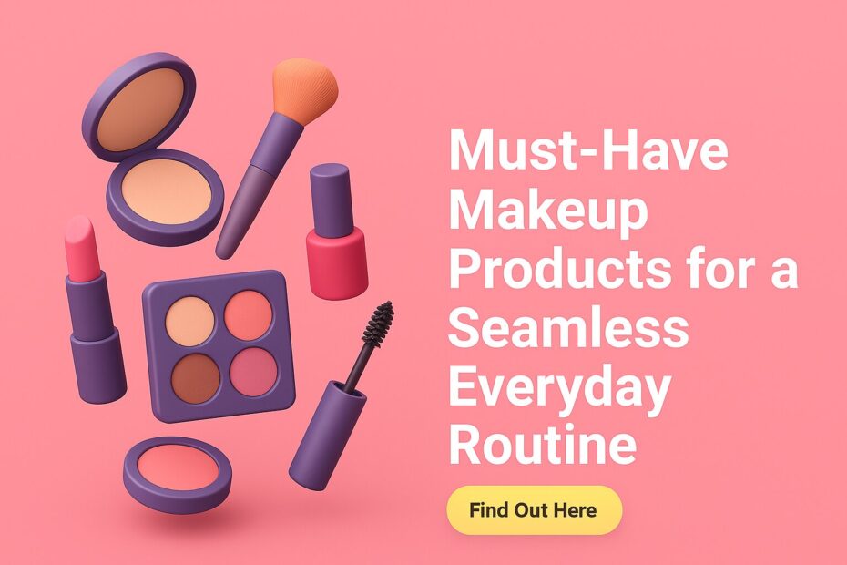 top Makeup Products for a Seamless Everyday Routine