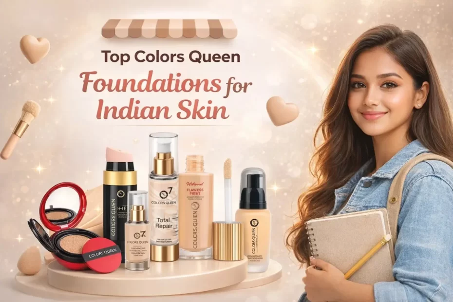 Top Colors Queen Foundations for Indian Skin